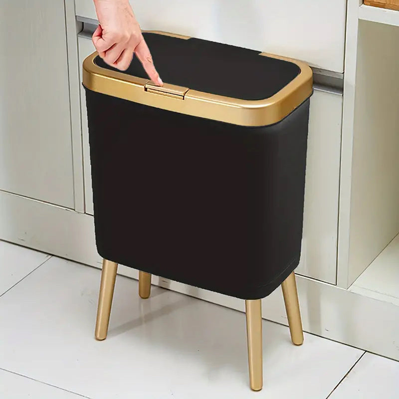 15L Odour-Sealing Trash Can with Elevated Legs – Kitchen, Living Room