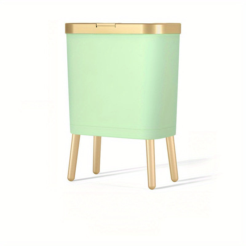 15L Odour-Sealing Trash Can with Elevated Legs – Kitchen, Living Room