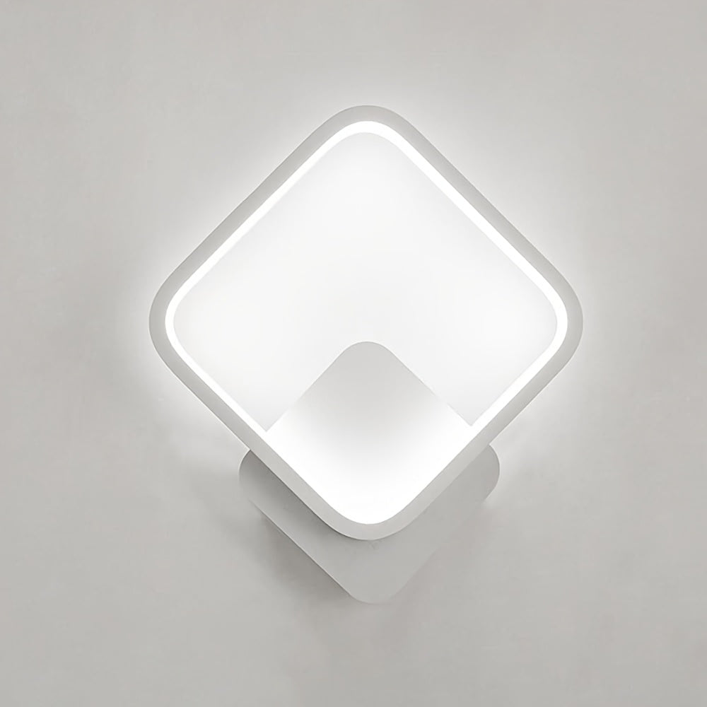 Modern Square LED Wall Lamp | Minimalist Design – Home Decor, Ambient Lighting