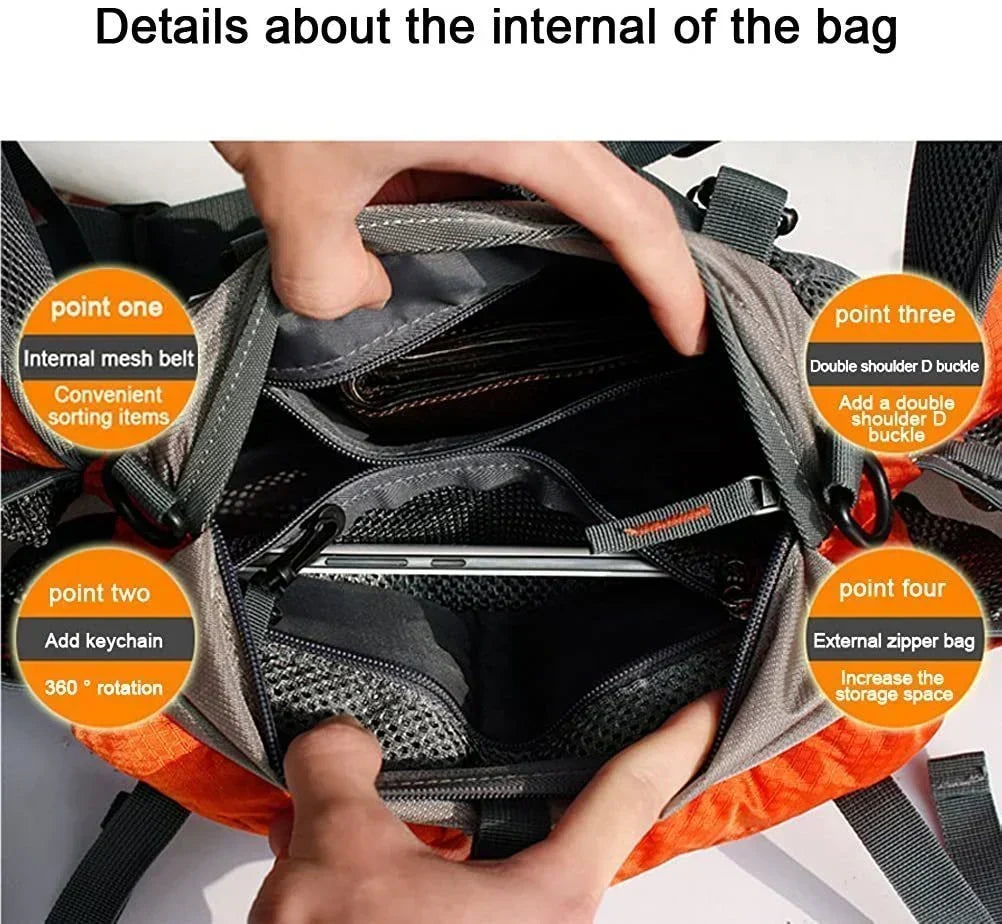 Ultralight Waterproof Outdoor Waist Bag – Hiking, Travel