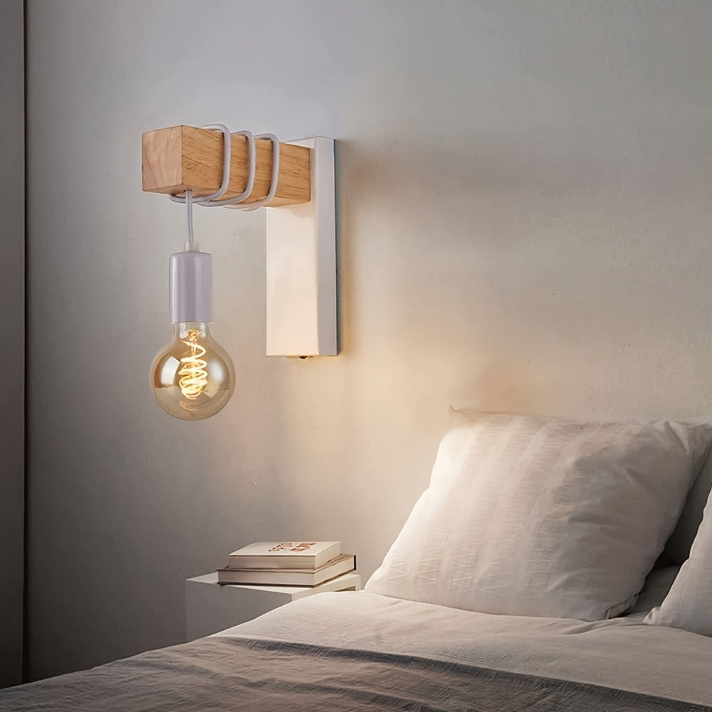 Modern Industrial Wall Sconce E27 Base Metal Finish – Home Decor, Lighting Solution
