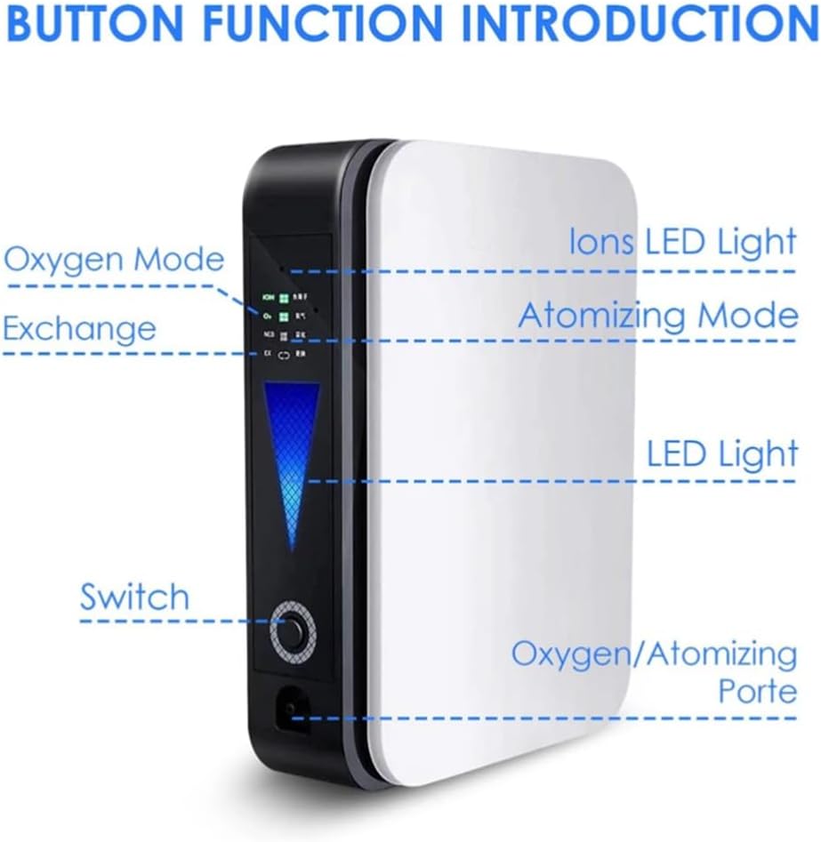 Portable Oxygen Concentrator with Adjustable Flow & Silent Operation – Travel, Home Use