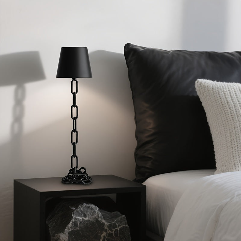 Modern Table Lamp | Rechargeable LED Light – Home Decor, Nightstand Lighting