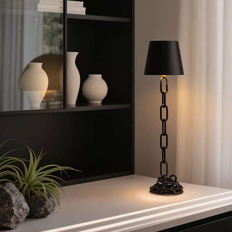 Modern Table Lamp | Rechargeable LED Light – Home Decor, Nightstand Lighting