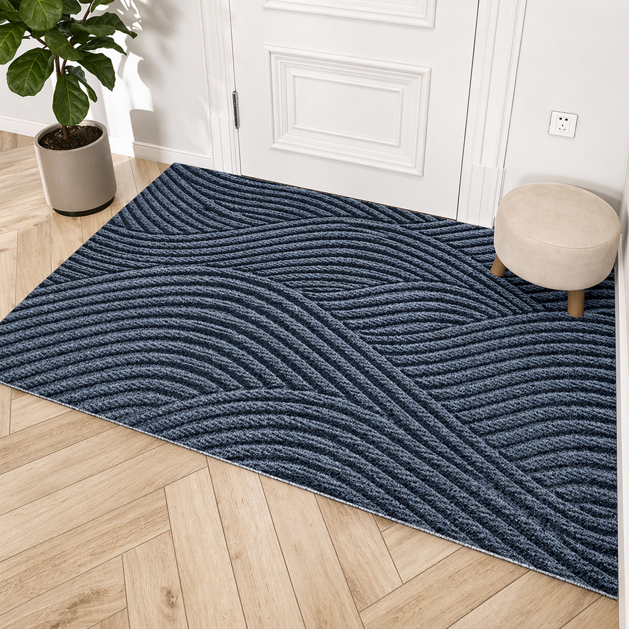 Durable Non-Slip Door Mat | Modern Dirt-Resistant – Entryway, Home Decor