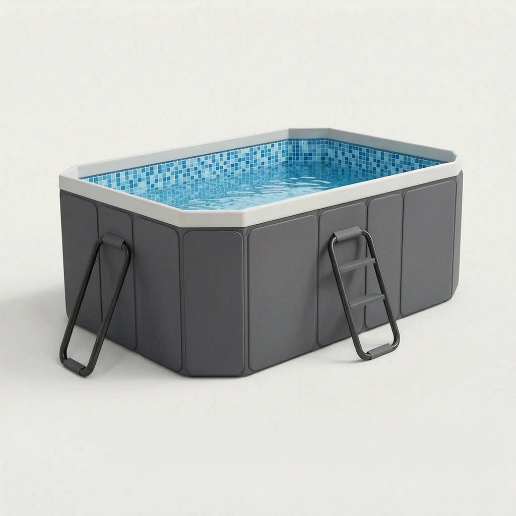 Foldable Children's Wading Pool – Summer Fun, Backyard Relaxation