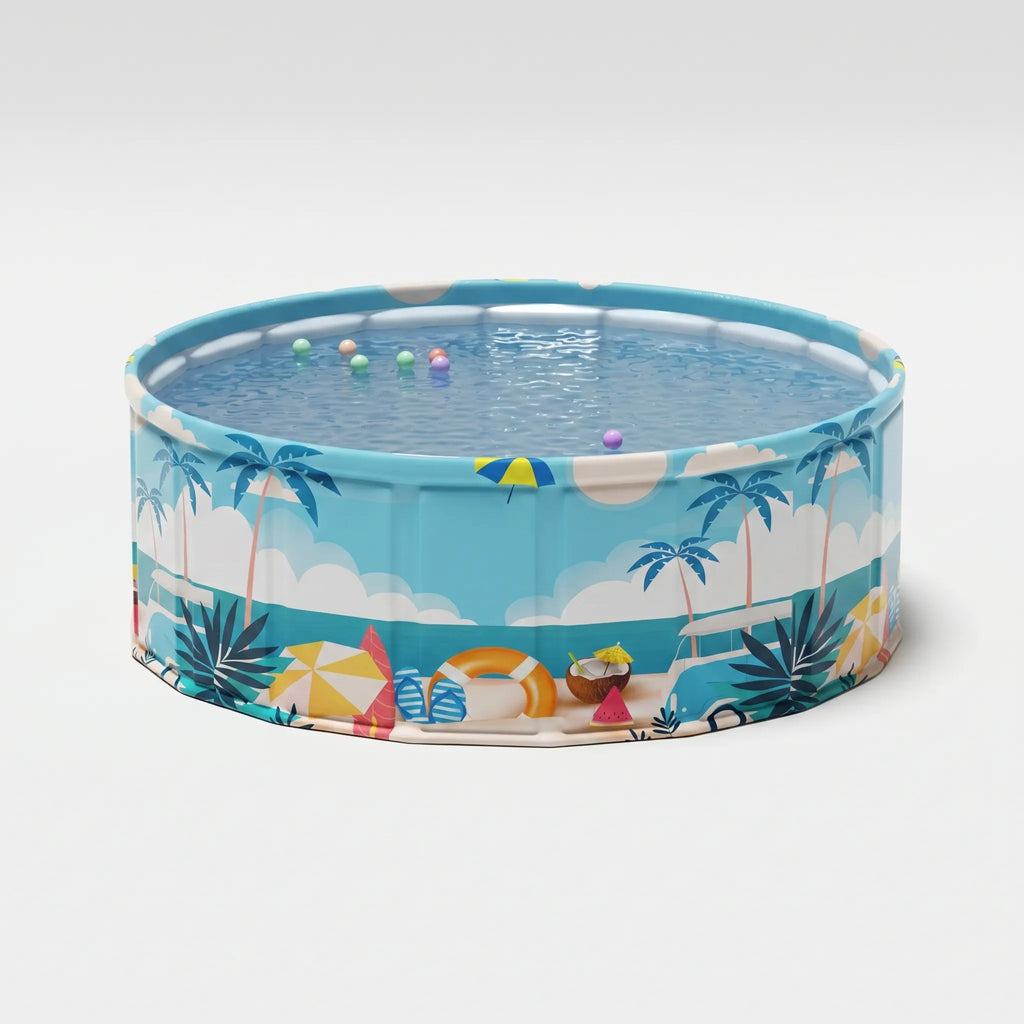 Foldable Paddling Pool – Outdoor Fun, Summer Relaxation