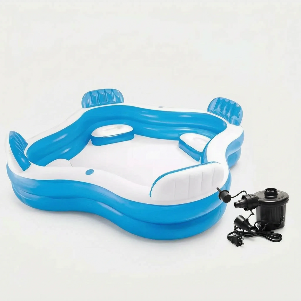 Inflatable Family Pool – Outdoor Fun, Summer Relaxation