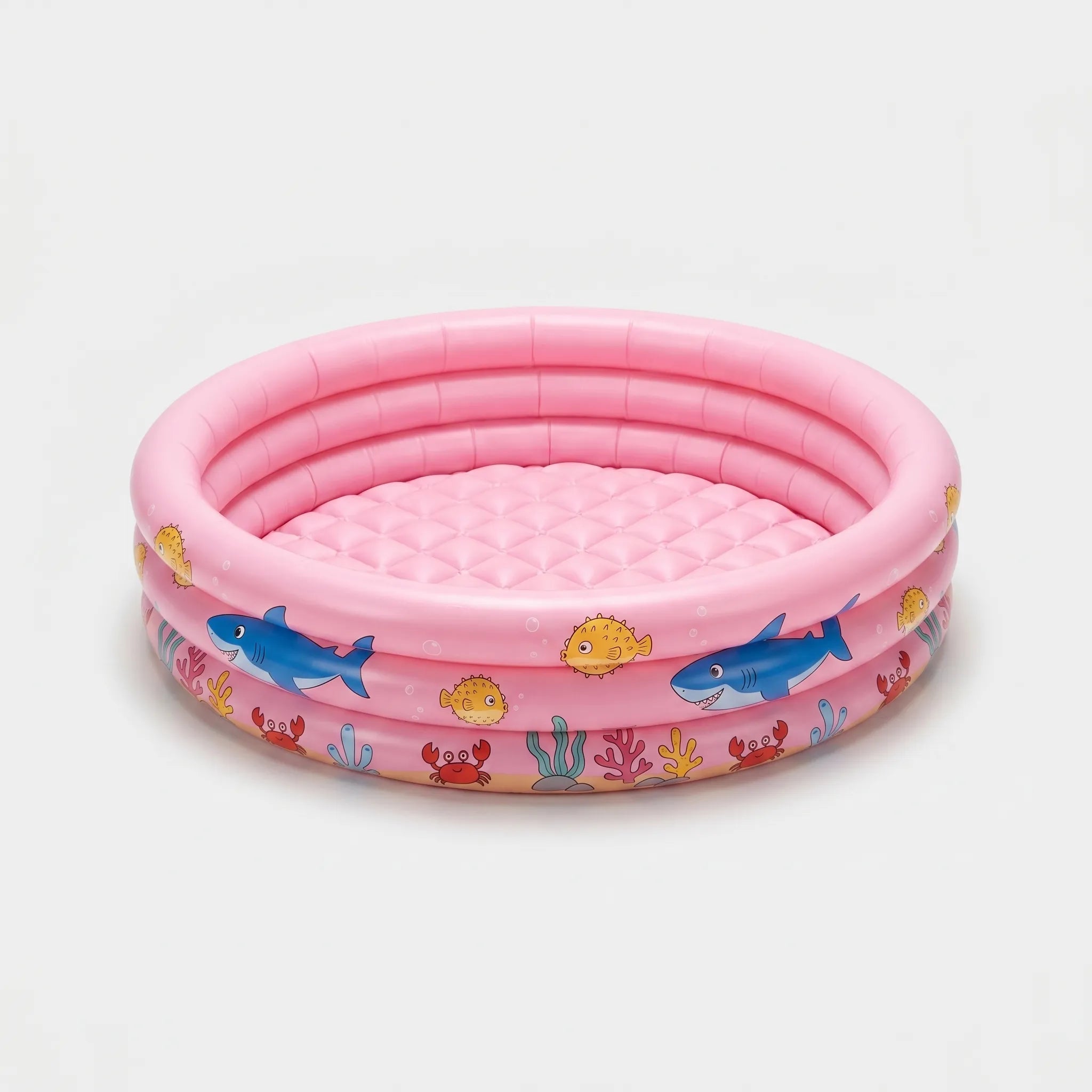 Inflatable Three-Ring Pool – Summer Fun, Backyard Relaxation