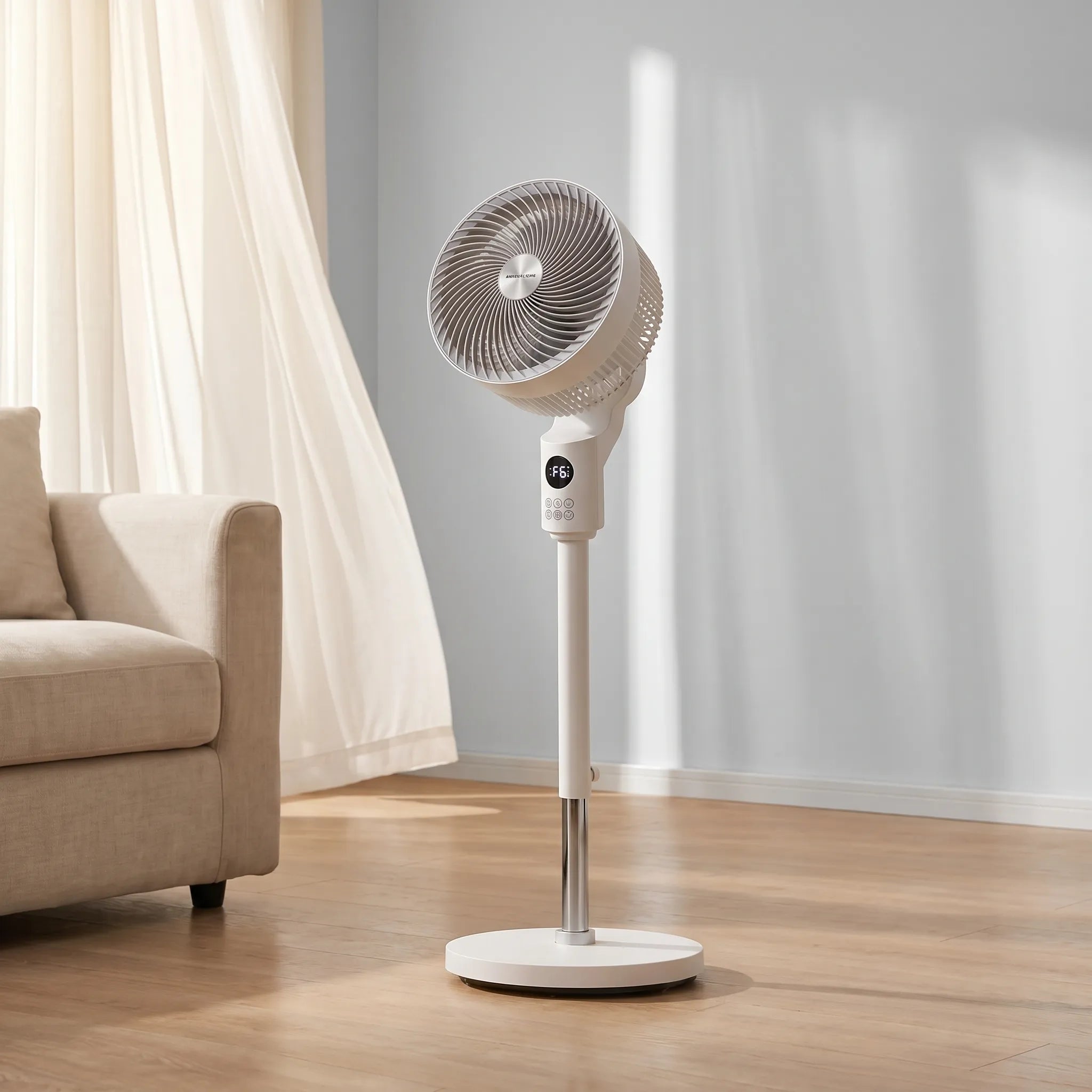 Modern Oscillating Pedestal Fan – Home, Office