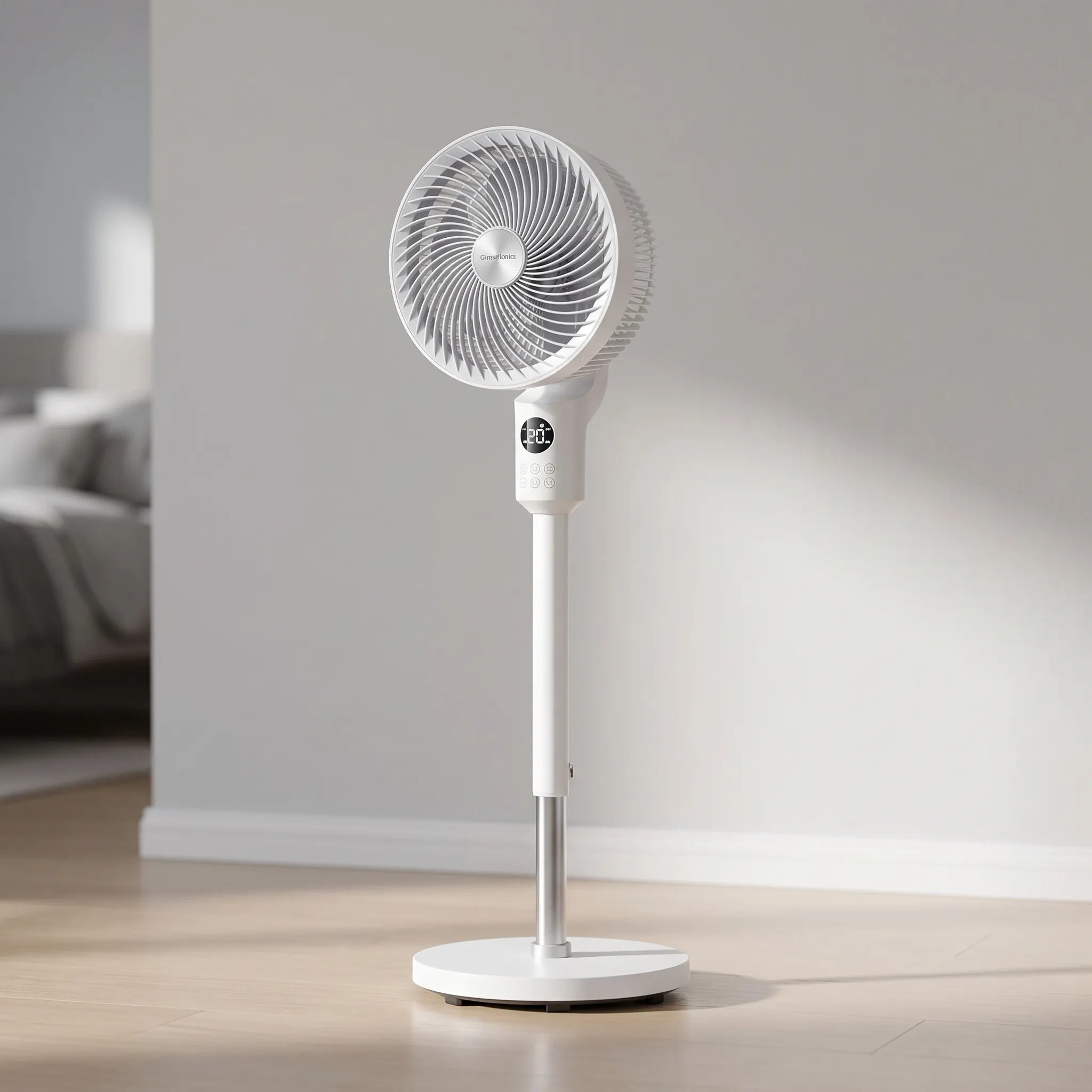 Modern Oscillating Pedestal Fan – Home, Office