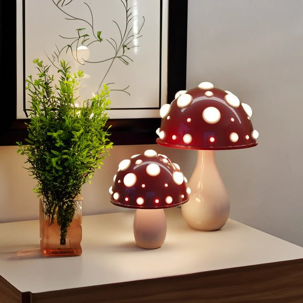 LED Mushroom Table Lamp | Modern Design – Home Decor, Gift Idea