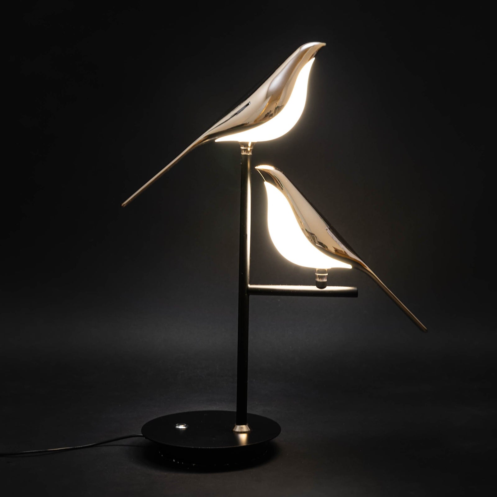 Golden Birdlight Wall Lamp | Modern LED Sconce – Home Decor, Ambient Lighting