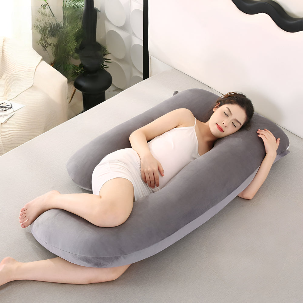 Pregnancy Pillow U Shape Sleeping Cushion – Comfort for Sleep, Support for Back