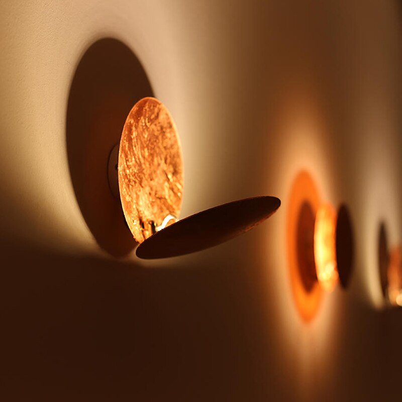 Lunaris Wall Light | Modern Design Solar Eclipse Inspired Sconce – Home Decor, Ambient Lighting