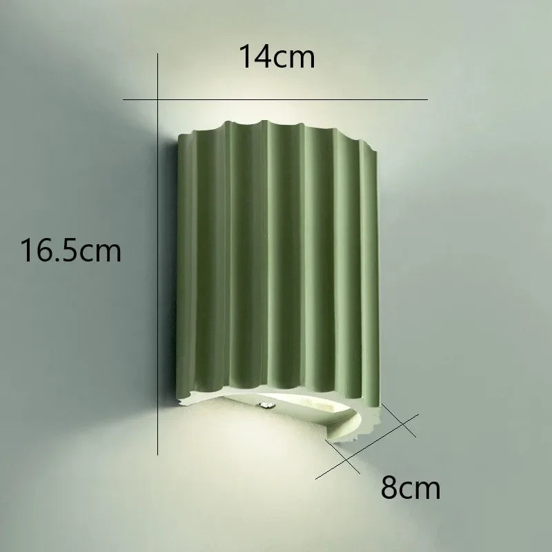 Nordic Modern Wall Lamp | Resin Indoor Light – Home Decor, Stylish Lighting
