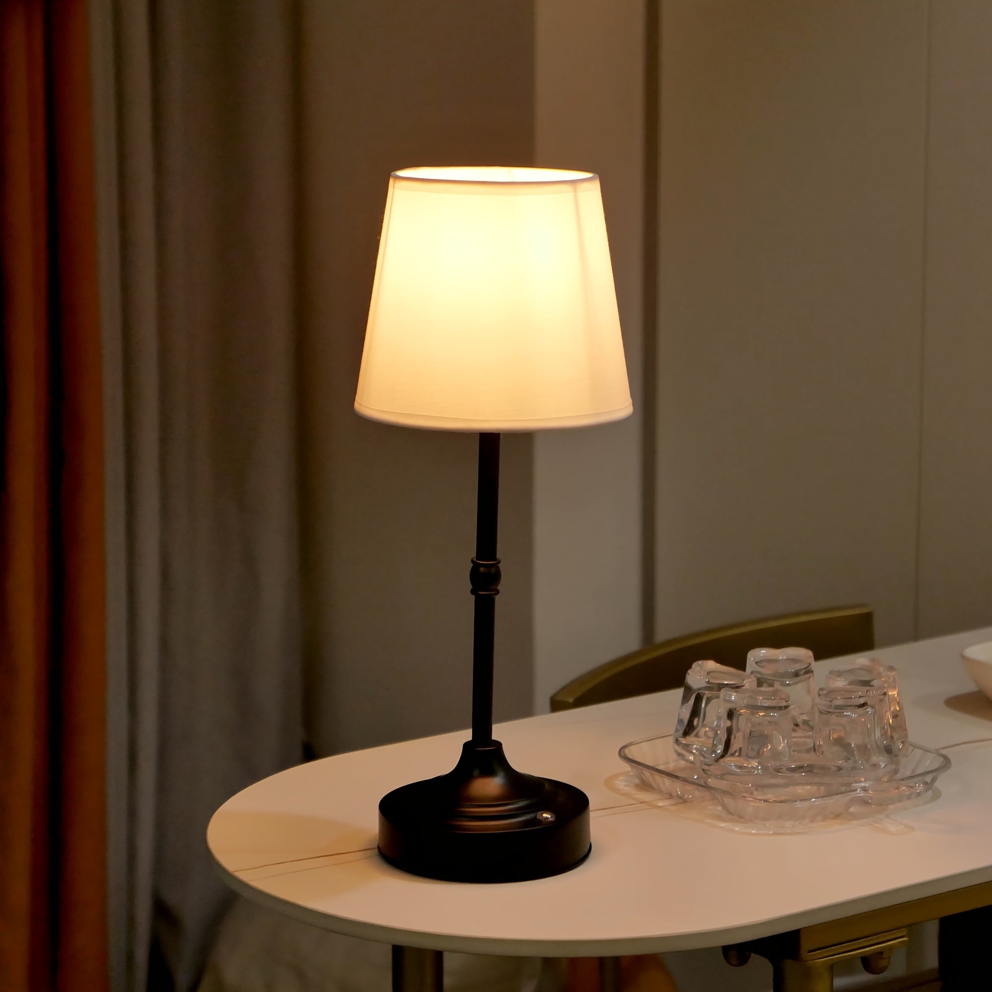 Dimmable Cordless Table Lamp | USB Rechargeable – Home Office, Gift