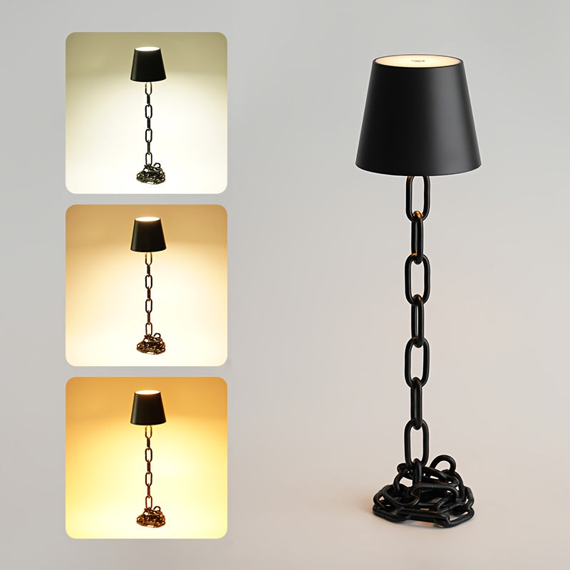 Modern Table Lamp | Rechargeable LED Light – Home Decor, Nightstand Lighting