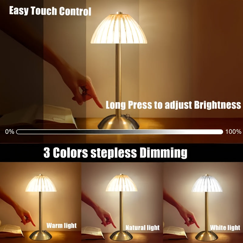 Golden Touch Table Lamp | USB Rechargeable – Home Office, Gift