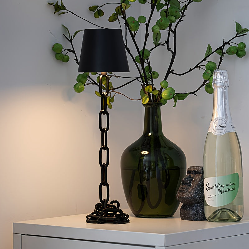 Modern Table Lamp | Rechargeable LED Light – Home Decor, Nightstand Lighting