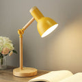 Nordic LED Desk Lamp | Wooden Scandinavian Minimalist Design – Home Office, Gift
