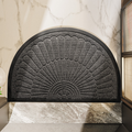 Door Mat Non-Slip Rubber Semi-Circular – Entryway, Indoor Use