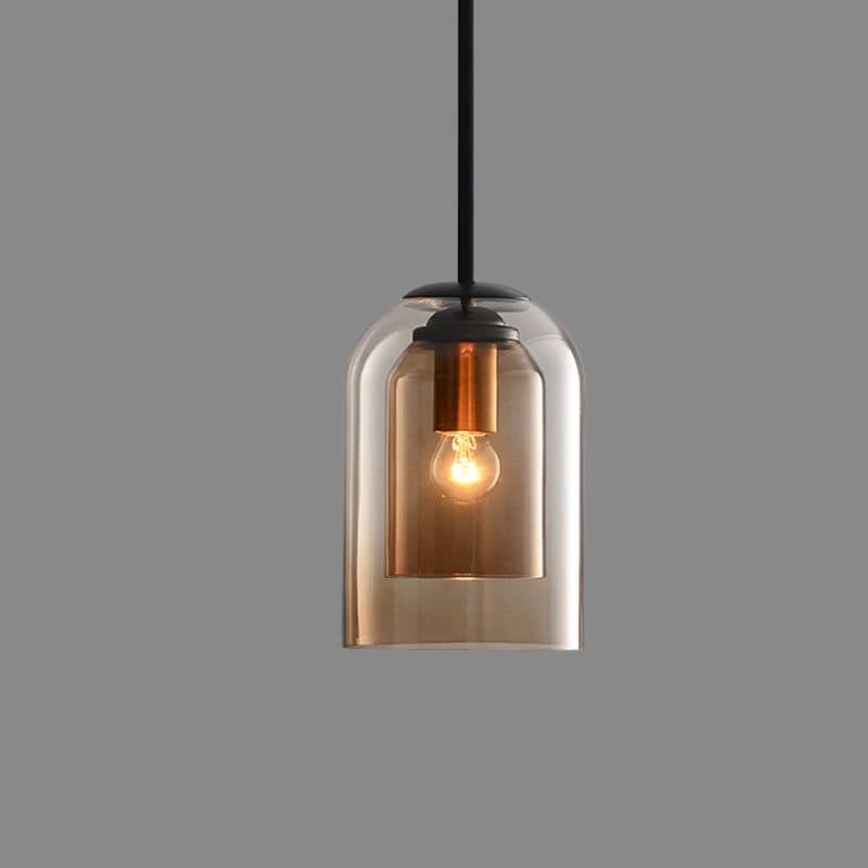 Stylish Double Glass Pendant Light – Home Decor, Modern Lighting