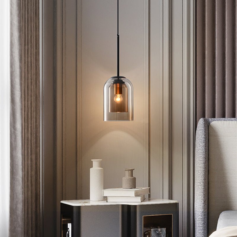 Stylish Double Glass Pendant Light – Home Decor, Modern Lighting