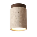 Runde Japanische Deckenlampe – Zen-Stil, Wohnraum, Geschenk